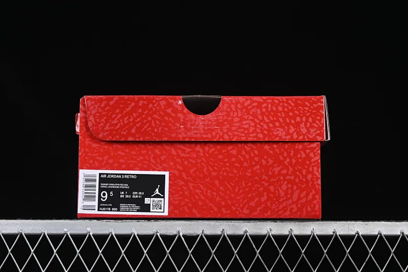 All categories Air Jordan Jordan series basketball shoes Air Jordan 3 Air Jordan 3 "Valentine's Day" AJ3 Joe 3 Valentine's Day Limited HJ0178-600
